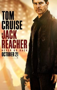 Jack Reacher Never Go Back Filmplakat